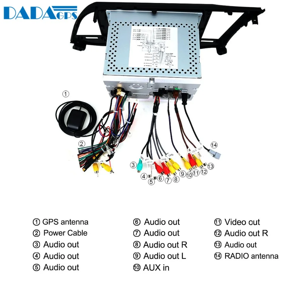 Excellent Android 9.0 4+32GB Car Radio Multimedia 2 din Video Player GPS  Navigation 4G For Hyundai Elantra 2015 2016 2017 2018 px5 12