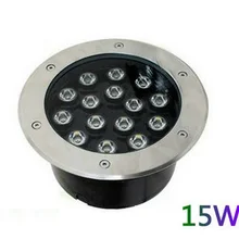 10 шт. 15 Вт Светодиодная подземная лампа для сцены/сада/пути Светодиодная лампа AC85-265V напольная Светодиодная лампа Ip67 лестница Terraza