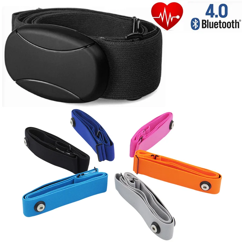

Bluetooth Heart Rate Monitor Soft Chest Strap Belt for Strava Wahoo Runtastic Endomondo Amazfit Stratos Cardio Belt Pulsometer