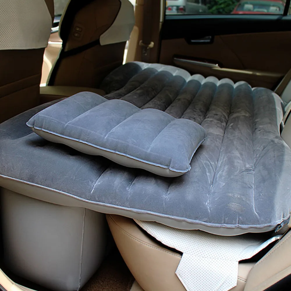 

Car Air Mattresses Bed Cushion Travel Camping Sleep Back Seat Inflation SUV US