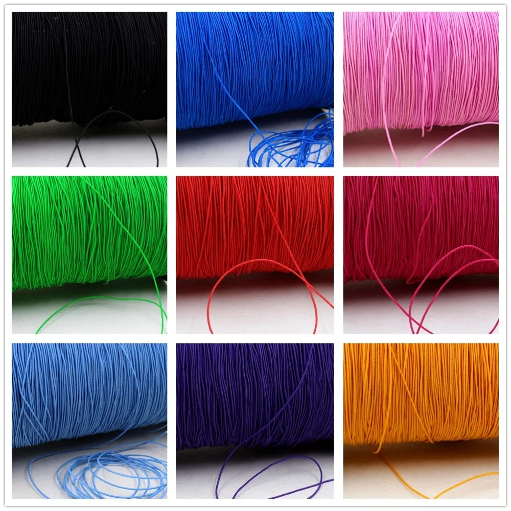15729106 , High grade elastic cord 1mm,stretch elastic shock beading
