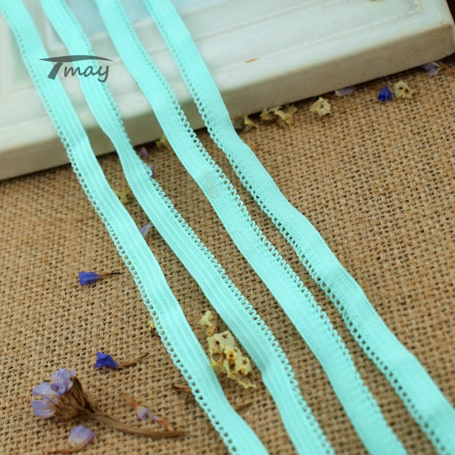 1413 Green Lace Elastic Band 8yards/lot Edge Soft Waistband hair