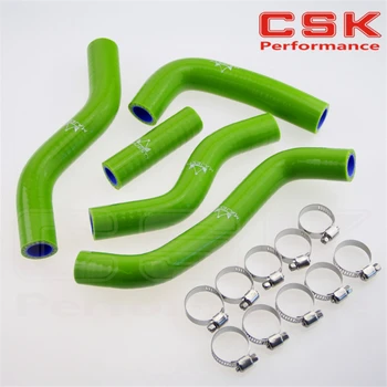 

silicone radiator hose for SUZUKI RMZ250 RM-Z 250 2007 2008 2009 + clamps green