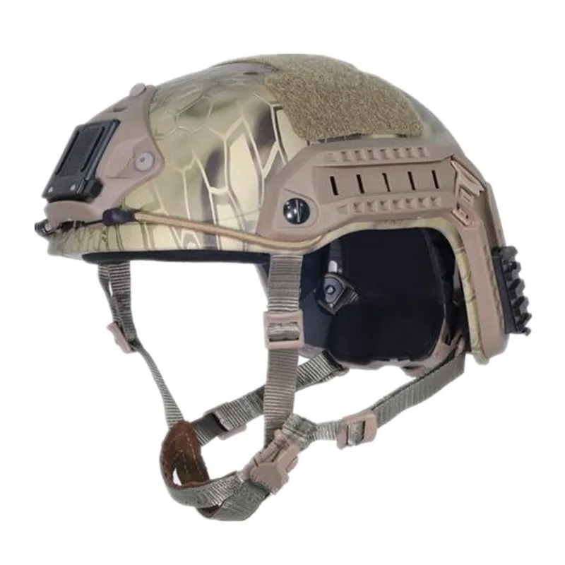 Тактический морской шлем ABS страйкбол Пейнтбол ABS Велоспорт шлем M L TYPHON Highlander Мультикам 8 цветов