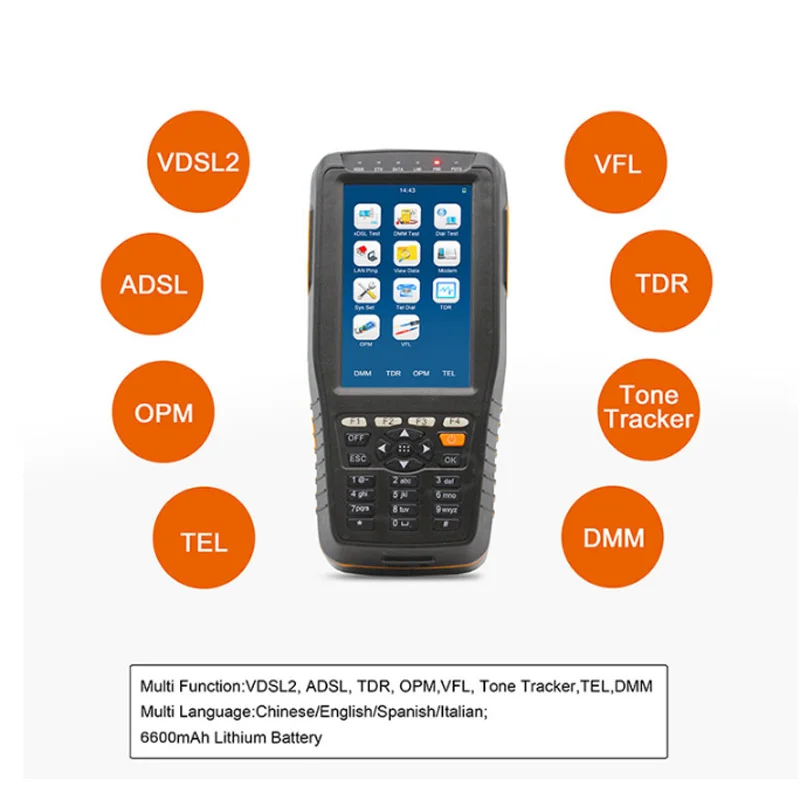 

VDSL Modem VDSL2 Tester TM-600 for xDSL Line test Maintenance Tools