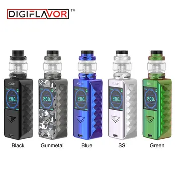 

Original Digiflavor Edge Kit with 5.5ml/4ml Spectre Sub Ohm Tank Advanced AS Chipset E Cigarette Vape Fast Wireless Charge Vape