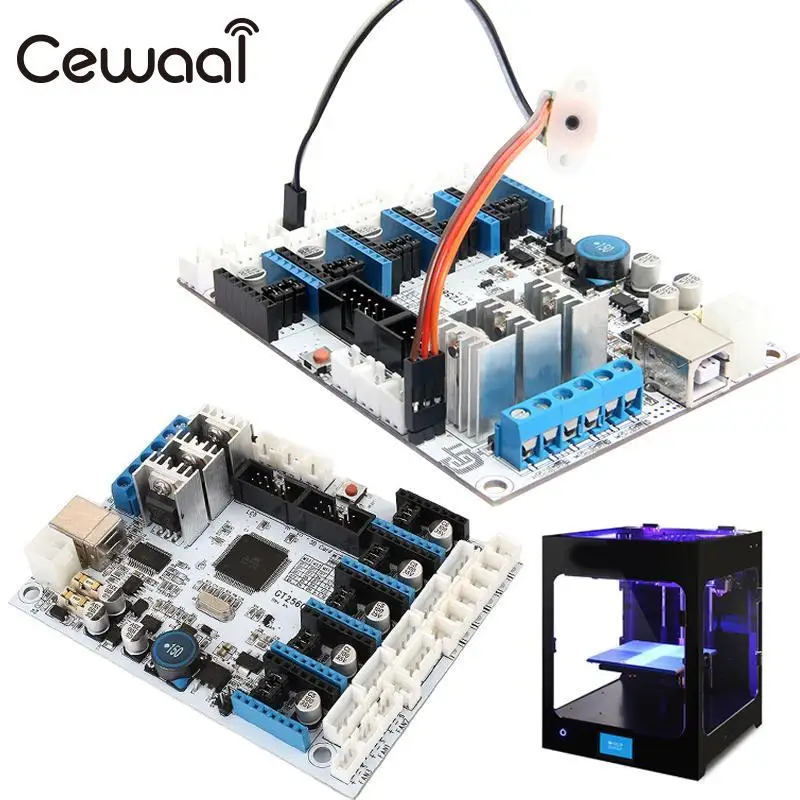 CEWAAL 3D принтер контроллер материнская плата GT2560 12 V 24 основная управления