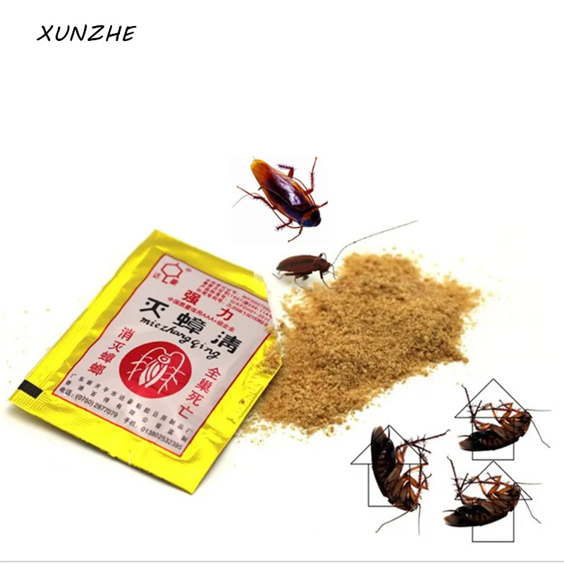 

Insecticide Bait 20Pcs Powerful Effective Cockroach Killing Bait Kak kerlak Bait Pest Control Cockroach Killer repellent Powder