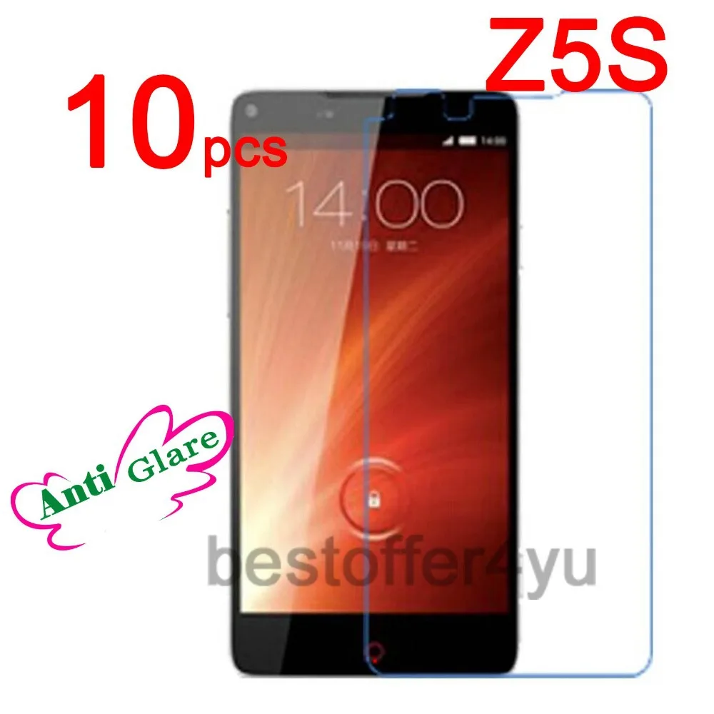 (10 фильм + 10 ткань) матовая Царапинам Защитная Пленка для ZTE Z5S NUBIA Screen Protector Guard