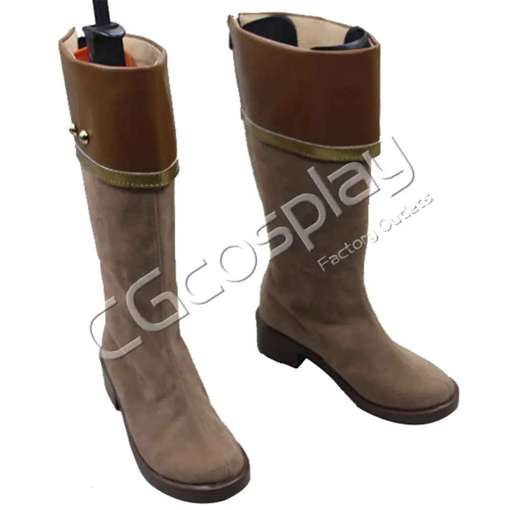 CGCOS/бесплатная доставка обувь для костюмированной вечеринки Akagami No Shirayukihime Shirayuki