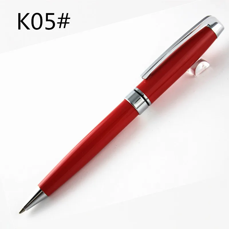 Высокое качество 6 цветная шариковая ручка канцелярские принадлежности Роскошный Металлический письменный подарочные ручки A8