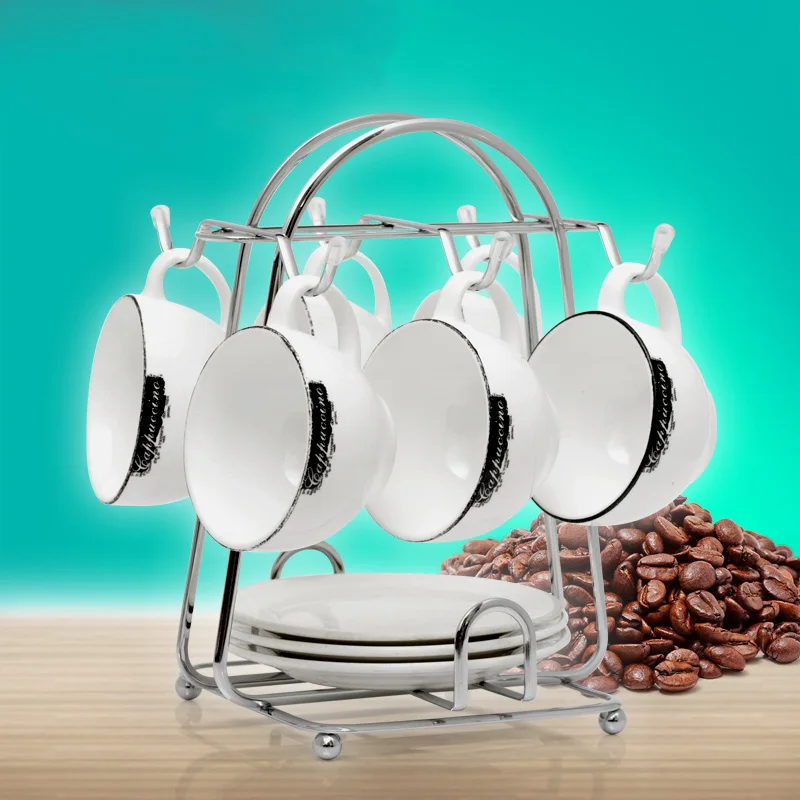 High quality coffee cup holder Hanging cup rack pallet rack Drinkware