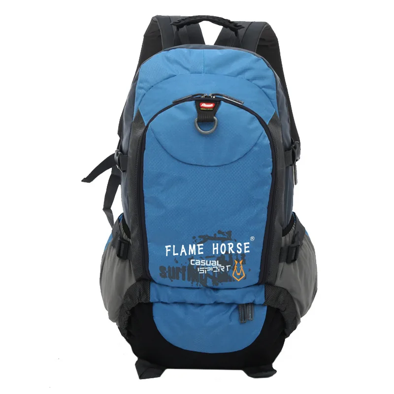 blue 30L нейлоновый водонепроницаемый рюкзак, сумка для альпинизма, походные сумки для альпинизма, спортивная сумка для улицы, походные рюкзаки для мужчин и женщин, BD23 - Цвет: blue