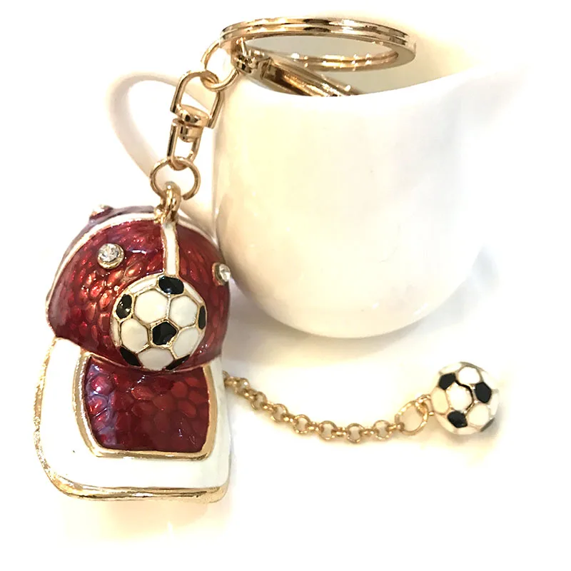 Soccer keychain/new 2018 korean men jewelry/accessories car/acessorios