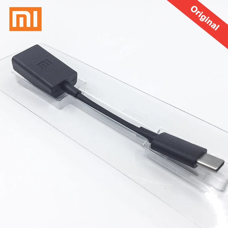 

Original Xiaomi OTG Cable Type C USB Data Transfer Type C Male to Female Adapter Mi 8 9 se lite A1 A2 6 Max Redmi Note 7 k20 Pro