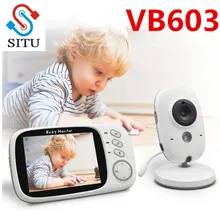 Беспроводной ЖК-Аудио Видео видеоняня VB603 радио няня музыкальный Интерком IR 24h портативная детская камера детская рация няня