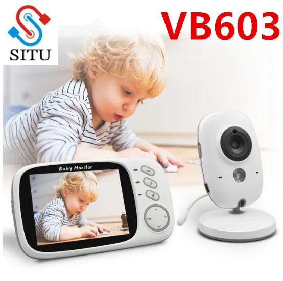 

Wireless LCD Audio Video Baby Monitor VB603 Radio Nanny Music Intercom IR 24h Portable Baby Camera Baby Walkie Talkie Babysitter