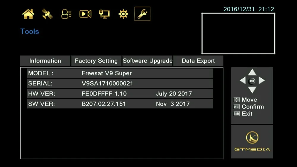 GTMedia V9 Супер Спутниковый ресивер DVB-S2 H.265 встроенный WiFi с 1 год Испания Европа Cline GTmedia V8 NOVA V9 супер рецепторы