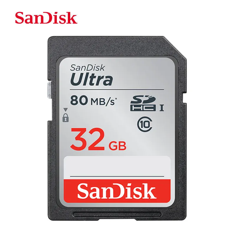 SANDISK SD карта 16G U1 32 Гб SDHC 64 Гб 128 ГБ SDXC класс 10 карта памяти для 1080p full-HD 3D 4K видео DSLR камера HD видеокамера