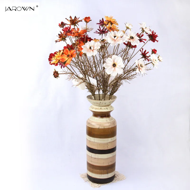 

JAROWN Artificial Oriental Cherry Flower Artificial Plants Decorative Silk Flowers For Wedding Home Party Decoration