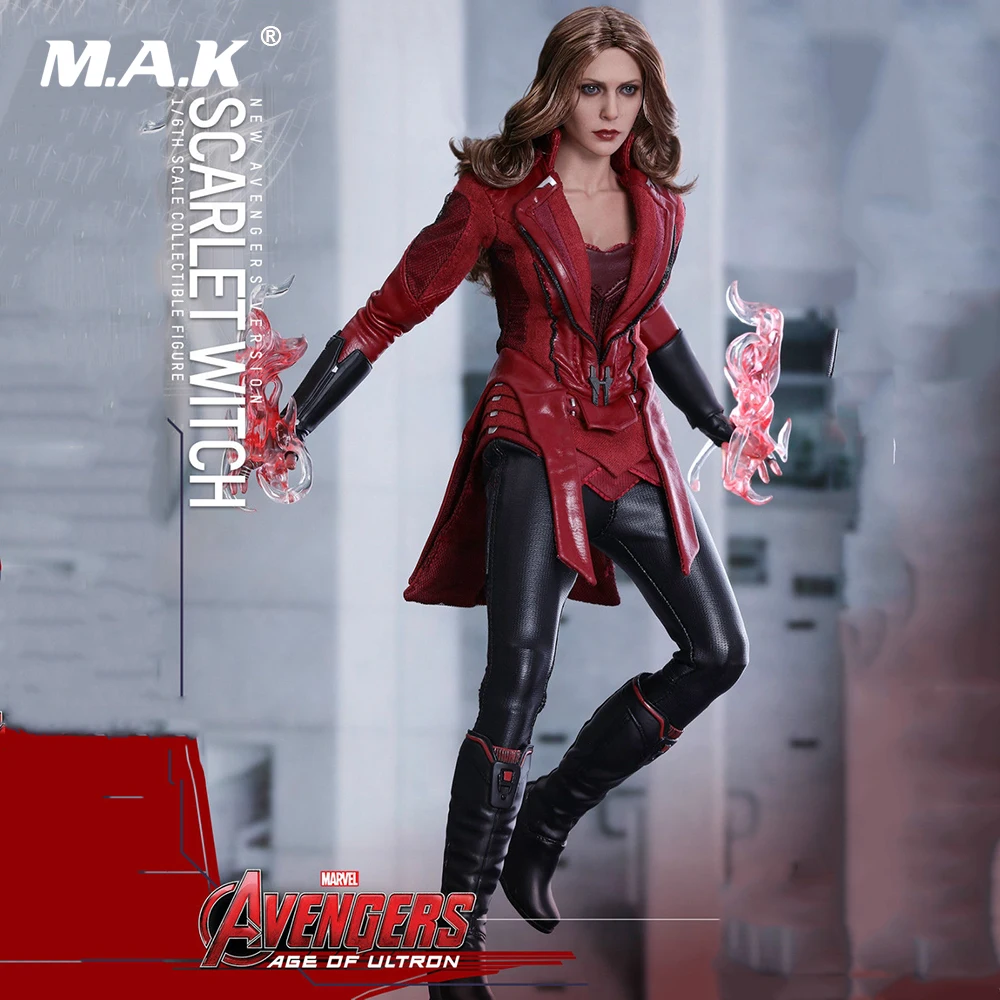 

New Arrived MMS357 Avengers 1/6 Avengers 2 Civil War Scarlet Witch Battle War Version Collection Action Figure New Box