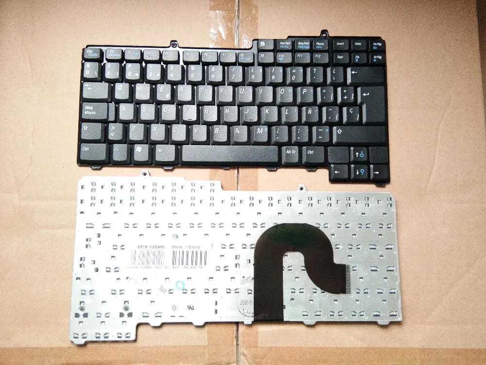 New  keyboard for DELL Inspiron DELL 1300 BN130 B120 B130 BN120 PP21L TD459  spanish/Arabic/French/Latin/uk  layout