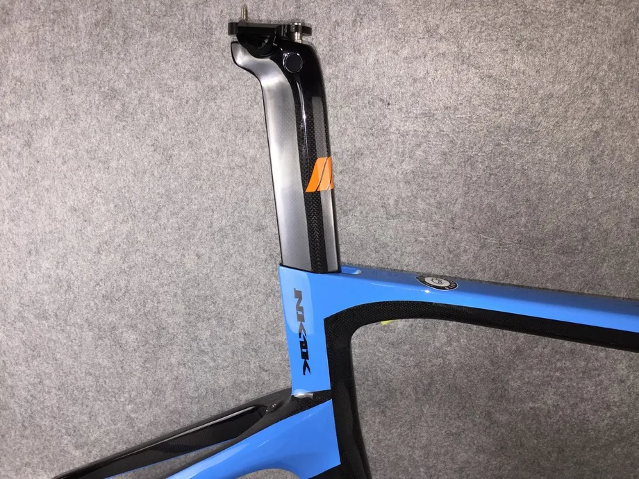 Top 2018 New Color Cipollini NK1K 3K or 1k T1100 Carbon Bike Frame Matte Glossy carbon fiber road bike frames blue black yellow fluo 6