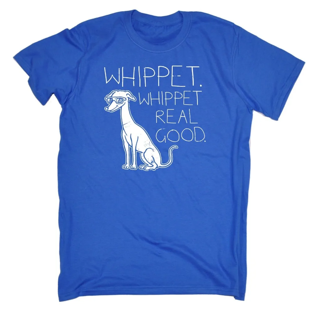 Молодежный круглый воротник индивидуальные футболки Whippet настоящим товаром