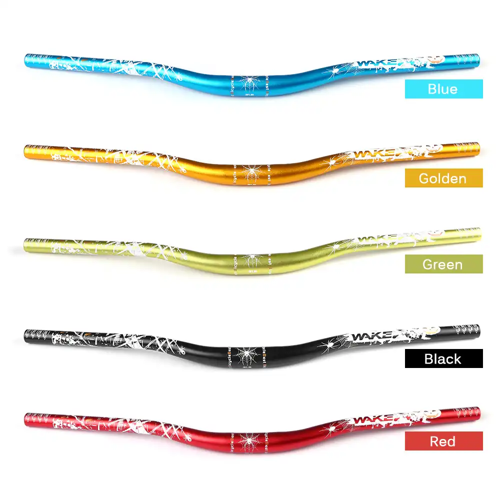 red mtb bars