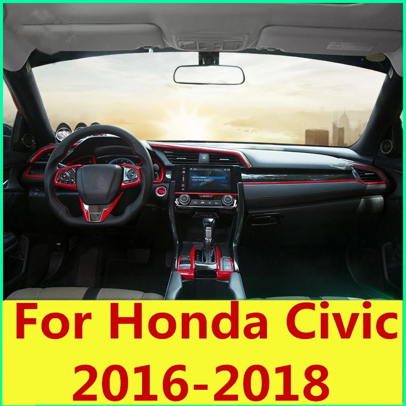 Коробка передач из углеродного волокна для Honda Civic 2016-2018 седан 10-го поколения |