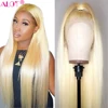 613 Blonde Lace Front Wig Brazilian Straight 13x4 Lace Front Human Hair Wigs Pre Plucked Baby Hair Remy Glueless 613 Lace Wigs 1