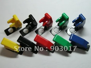 

Safety Flip Cover for Toggle Switch Opacity Multicolor (red or yellow,green,blue,black) 50 Pcs Per Lot HOT Sale
