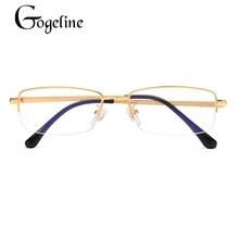 С защитой от синего света и легкие очки оправа Очки для работы за компьютером Анти Blue Ray очки Оптические Оправа очков УФ металлические оправы очков