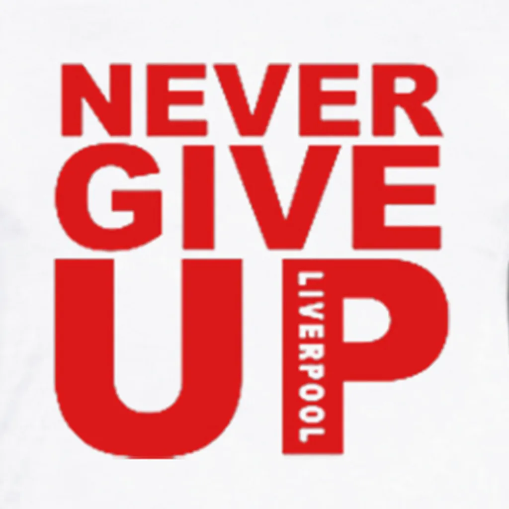 Мужская футболка с круглым вырезом Never Give Up Повседневная короткими рукавами и
