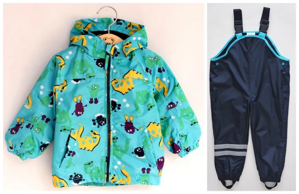 Прямые продажи Новая полная спортивная куртка унисекс на молнии с капюшоном Детский комплект ветрозащитные дышащие уличные и ремешки брюки - Цвет: Photo Color1