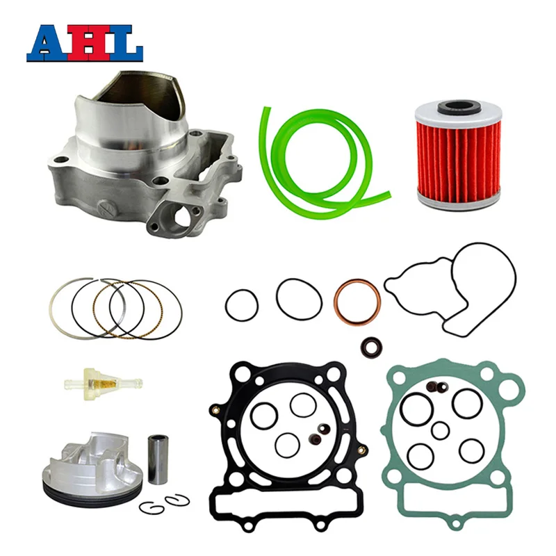 

Motocycle Engine Parts 77mm Air Cylinder Block & Piston Rings Kit For Kawasaki KXF250 KXF 250 KX250F KX250 F 2004-2008