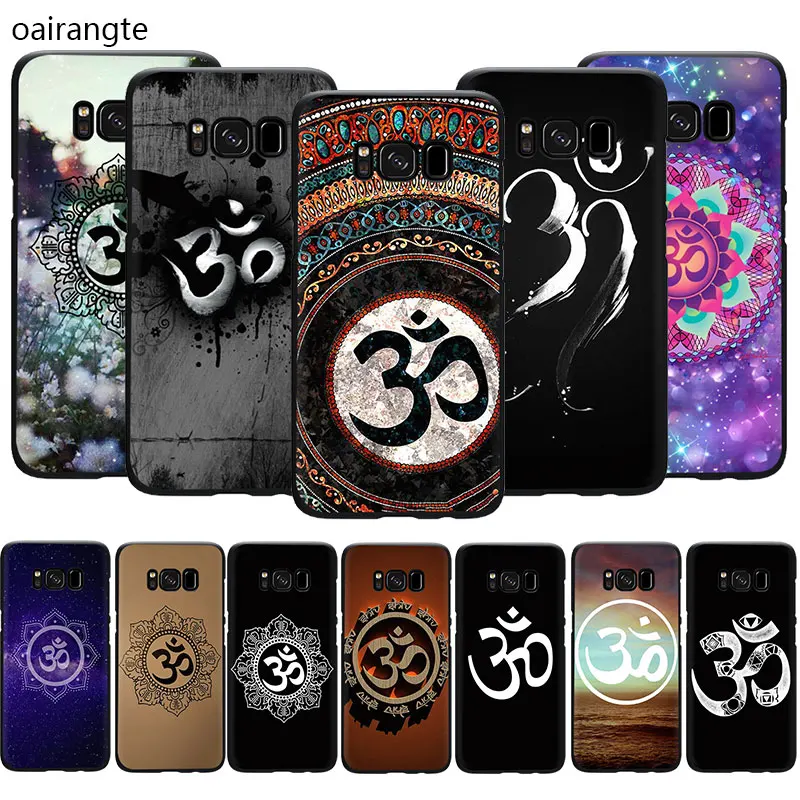 

Aum Om Yoga Soft TPU phone cover case for Samsung S6 S7 Edge S8 S9 S10 Plus S10e Note 8 9 10 M10 M20 M30