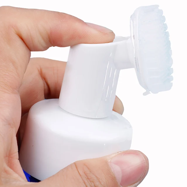 Silicone Brush Bottle Facial Cleaning  Portable Facial Cleanser Foam -  Soap Foaming - Aliexpress