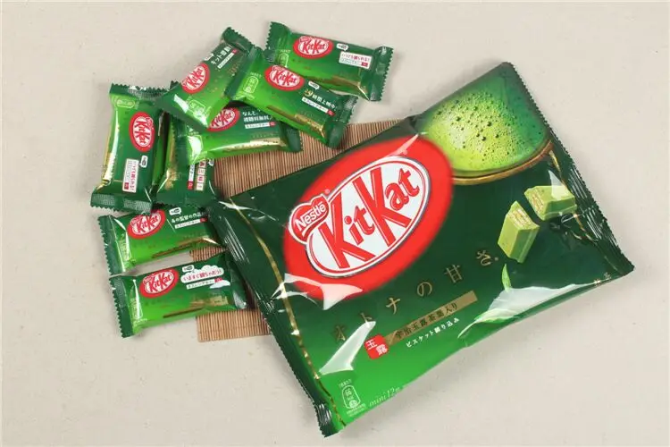 2bags Japan nestle Kit Kat matcha green tea Chocolate japanese sweets
