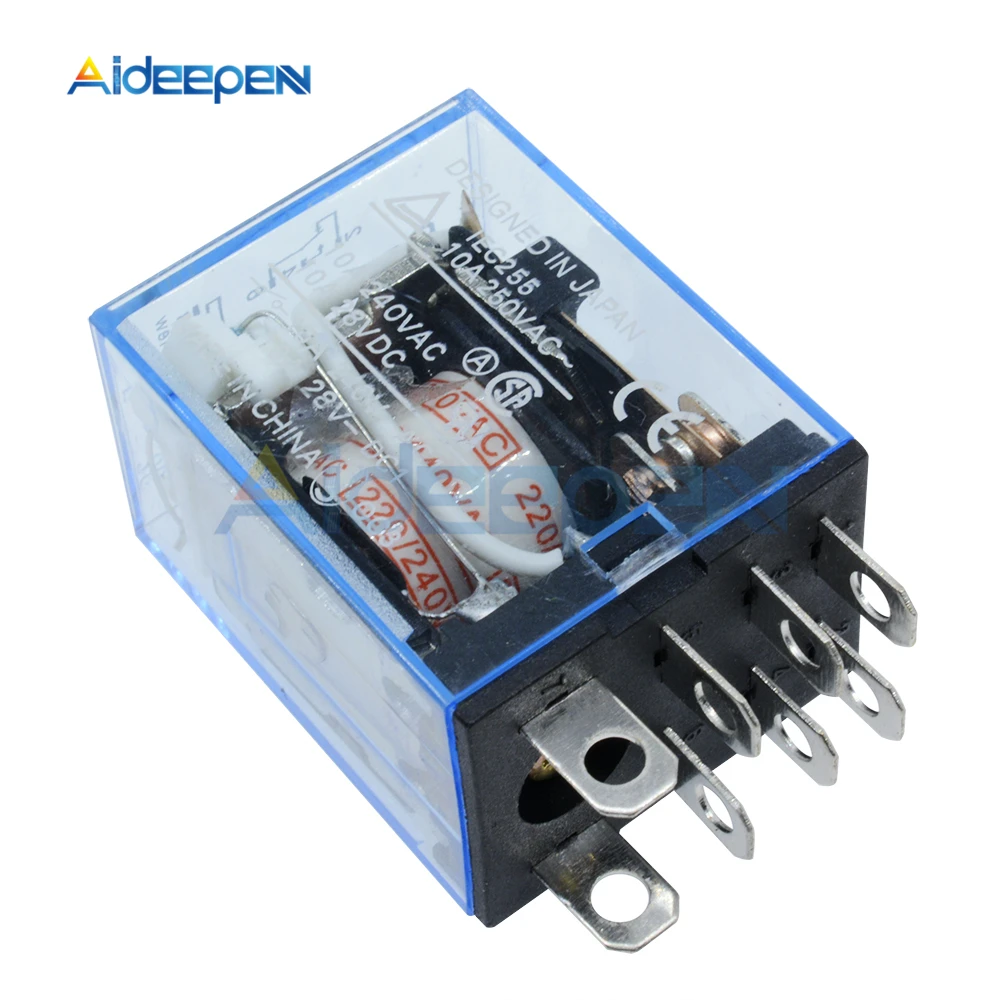 PTF08A LY2NJ HH62P реле переменного тока 220 В катушка Микро Мини электромагнитное 8PIN