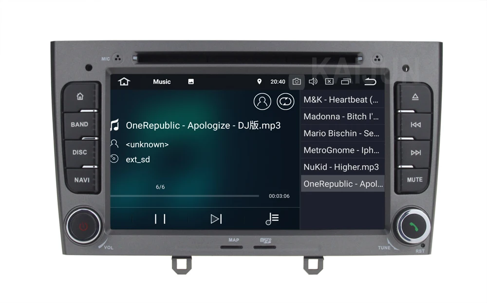 Clearance Android 8.1 Car DVD Player Multimedia Stereo for peugeot 408 308 308SW with Radio WiFi GPS 19
