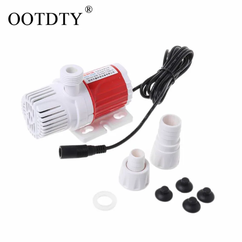 

DC 12V 1100L/H Submersible Water Pump Controllable Speed For Fish Tank Aquarium