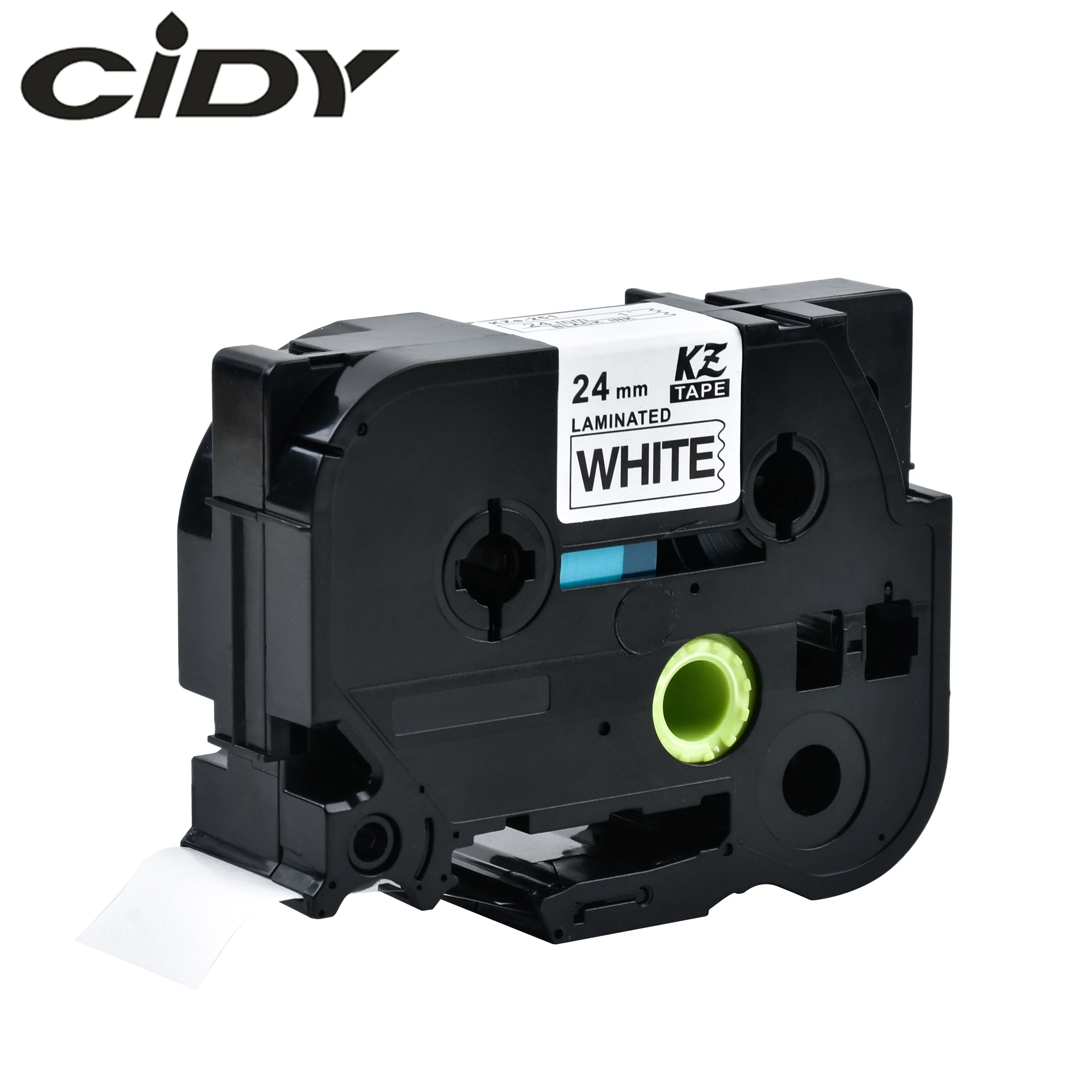 Ламинированная клейкая лента CIDY TZ251 TZ 251 TZe251 TZe тонкая P Touch черного и белого цветов