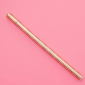 

Gel Pen Love 0.5mm Metal Koreandesk Organizer Rose Gold Kawaii Pen Estuche Escolar Office Supplies