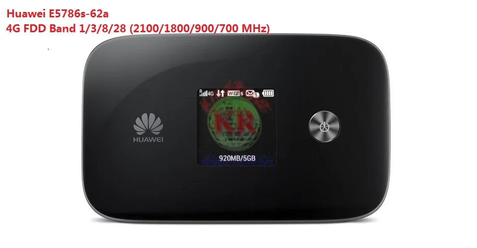 Открыл новый оригинальный Huawei e5786 E5786s-62a 4G LTE Advanced CAT6 300 Мбит/с 4G карман Wi-Fi роутера Мобильная точка доступа Беспроводной маршрутизатор