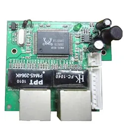 OEM модуль коммутатора PCBAmini 3 порта коммутатора ethernet 10/100 Мбит/с rj45 сетевой коммутатор концентратор pcb платы модуля для системной интеграции
