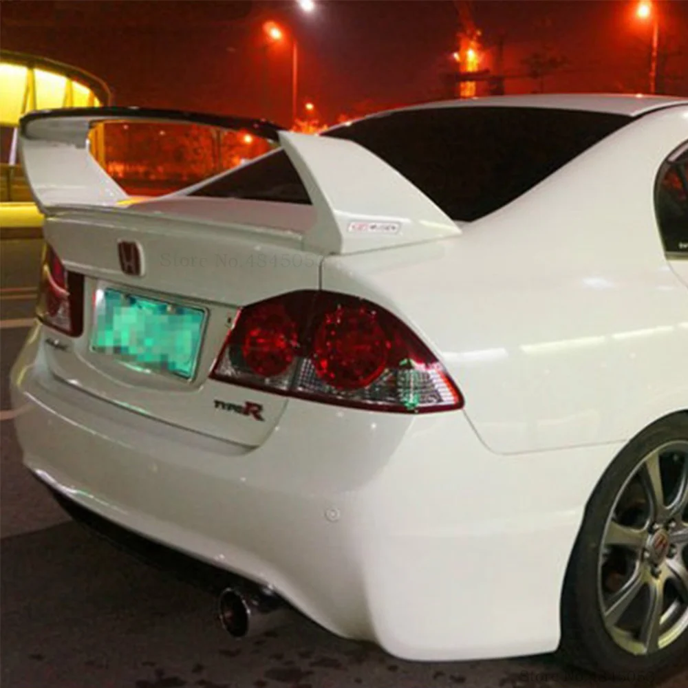 Спойлер AITWATT для Honda Civic FD2 2006 2011 высококачественный АБС пластик праймер заднего