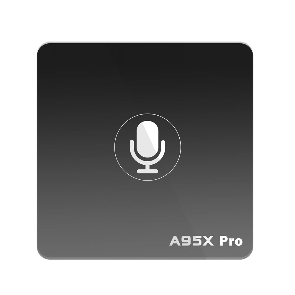 A95X Pro S905W 2GB 16GB Android TV Box voice control with Google Assistant Netflix portugal France espana 4K HD Smart TV Box