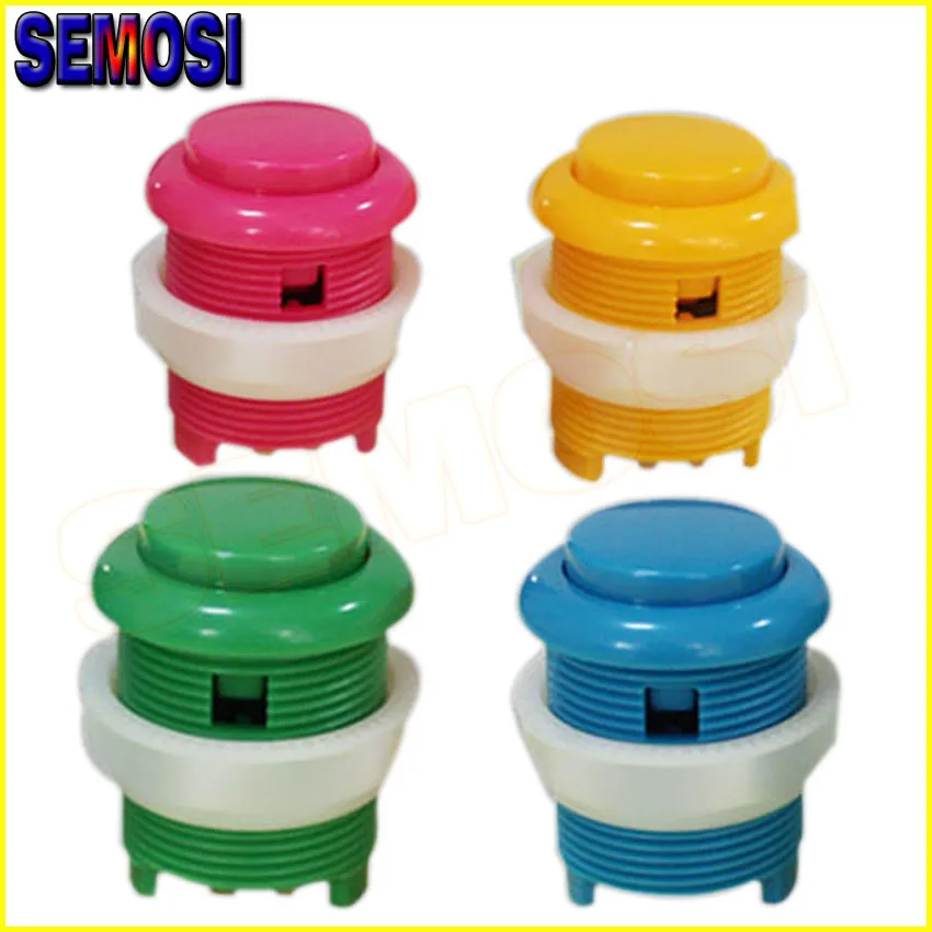 

28mm Arcade Push Button Buid- in Switch for Arcade Game Machine Part DIY
