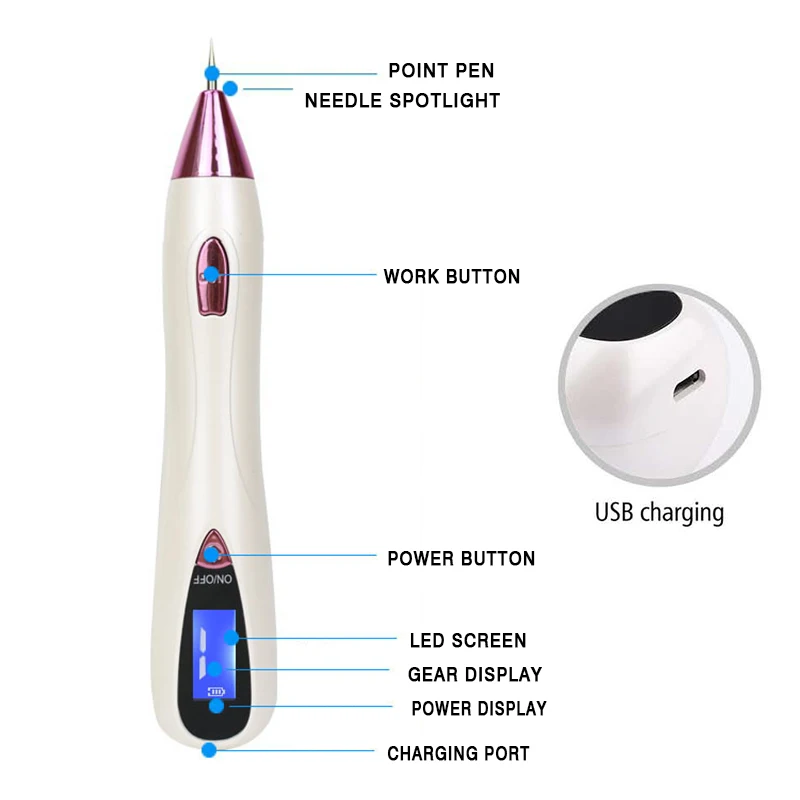 Инструмент для ухода за кожей Лазерная моль веснушки удаление татуировки плазменная ручка прыщи Verrugas бородавка тег темное пятнышко для лица красота машина